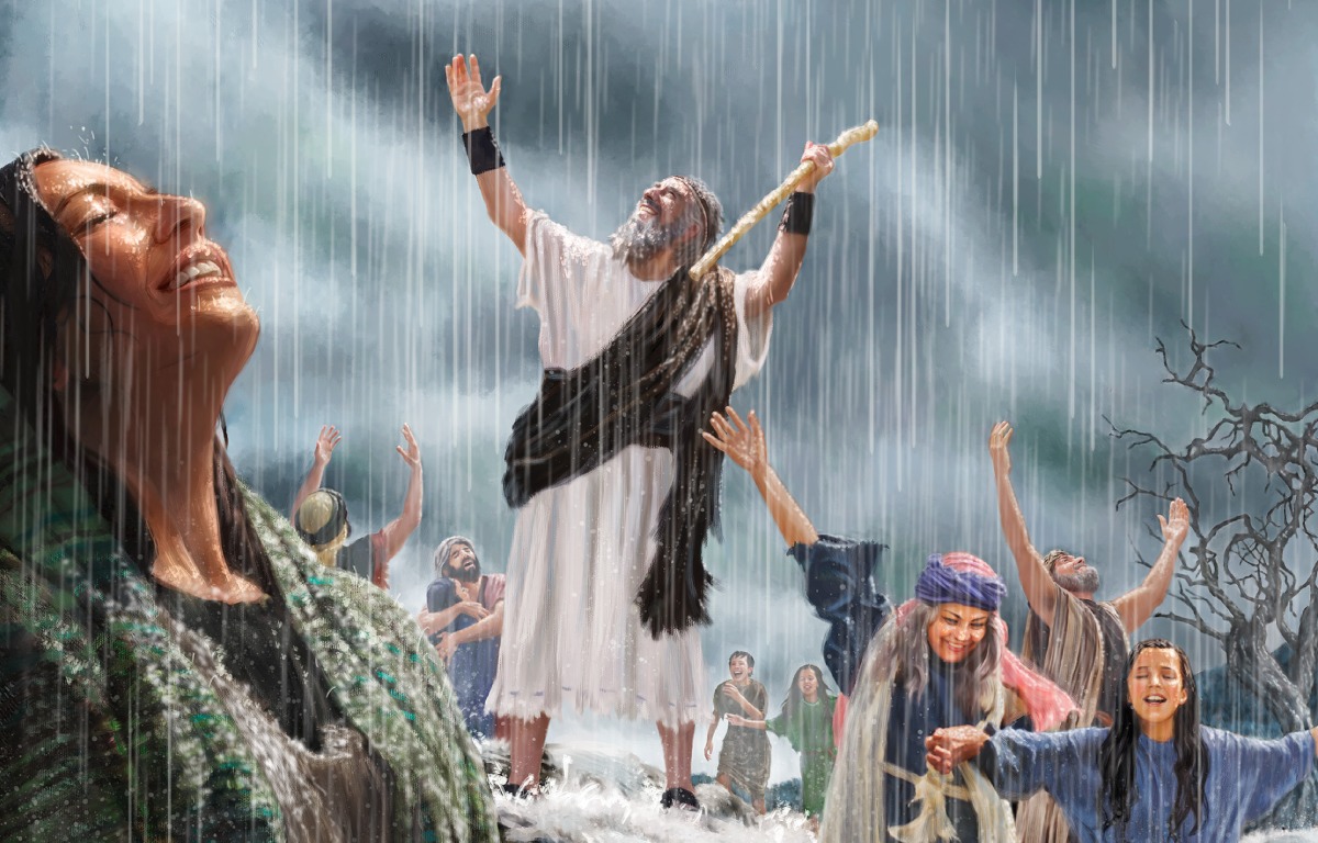 Elijah Prayed For Rain Kjv
